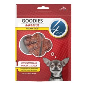 Comanda online 4DOG GOODIES RIBS DE VITĂ BARBECUE 100G