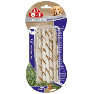 Comanda online 8IN1 Recompensă Delights Beef Twisted Sticks 10 buc.