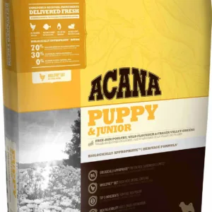 Comanda online ACANA Heritage Hrană uscată PUPPY & JUNIOR pentru câini de Talie Medie