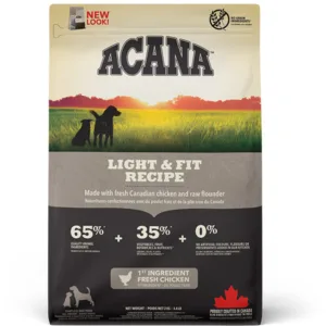 Comanda online ACANA Heritage Hrană uscată pentru câini adulţi LIGHT&FIT