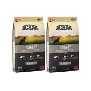 Comanda online ACANA Light & Fit Dog hrana uscata caini adulti supraponderali 4 kg (2 x 2 kg)