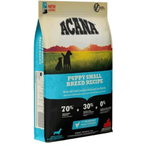 Comanda online ACANA Puppy Small Breed hrana uscata caini juniori de talie mica 6 kg