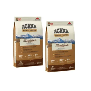 Comanda online ACANA Ranchlands Dog hrana uscata caini toate rasele