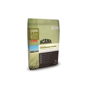Comanda online ACANA Yorkshire Pork hrana uscata pentru caini cu alergii alimentare 11.4 kg