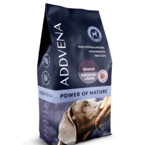 Comanda online ADDVENA Power of Nature Senior medium&large 10 kg caini senior rasa medie