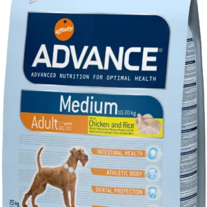 Comanda online ADVANCE Medium Adult Pui şi orez