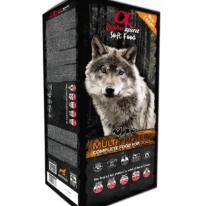 Comanda online ALPHA SPIRIT Hrana uscata si moale caini adulti Multiprotein 9 kg