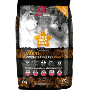 Comanda online ALPHA SPIRIT Multiprotein hrana uscata pentru caini 3 kg