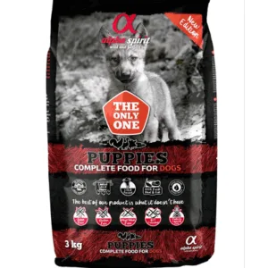 Comanda online ALPHA SPIRIT The only one puppies Hrana uscata si moale catel 3 kg