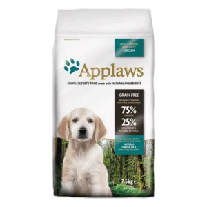 Comanda online APPLAWS Dog Puppy Small&Medium hrana uscata pentru juniori