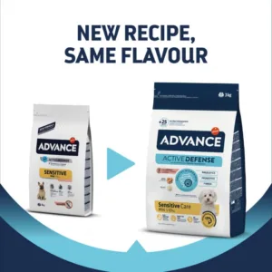 Comanda online Advance Dog Mini Sensitive Somon  Orez