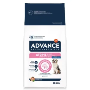 Comanda online Advance Veterinary Diets Dog Atopic Derma Care Medium - Maxi