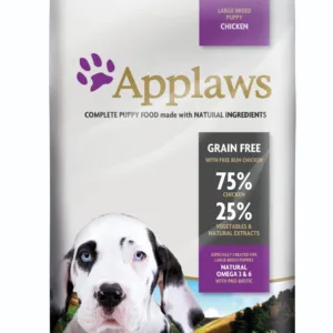 Comanda online Applaws Dog Junior Talie Mare Cu Pui