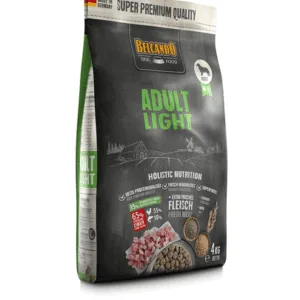 Comanda online BELCANDO Adult Light hrana uscata pentru caini cu nivel scazut de activitate sau supraponderali