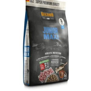 Comanda online BELCANDO Junior Maxi hrana uscata pentru cainii cu varsta 4 luni+
