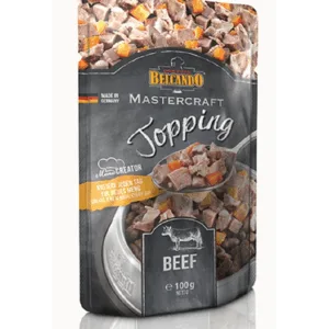 Comanda online BELCANDO Mastercraft Topping Carne de vită cu morcovi 100 g