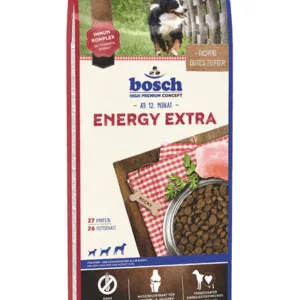 Comanda online BOSCH Energy Extra Hrana uscata cu pui si miel pentru caini 15 kg