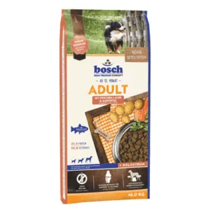 Comanda online BOSCH Hrana uscata somon si cartofi pentru cainii adulti 15 kg