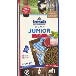 Comanda online BOSCH Junior Hrana uscata pentru catei de la 2 pana la 12 luni