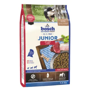 Comanda online BOSCH Junior Hrana uscata pentru catei de la 2 pana la 12 luni