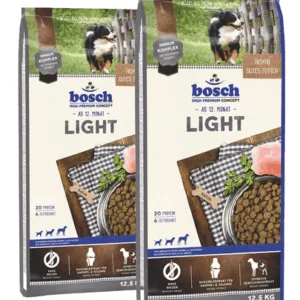 Comanda online BOSCH Light Hrana uscata pentru cainii adulti cu tendinta de ingrasare 25 kg (2 x 12.5 kg)