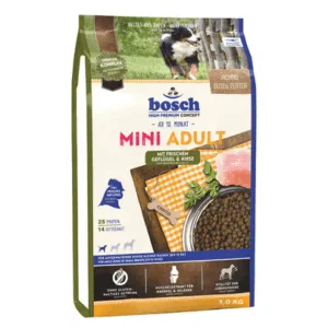 Comanda online BOSCH Mini Adult hrana uscata caini adulti de talie mica