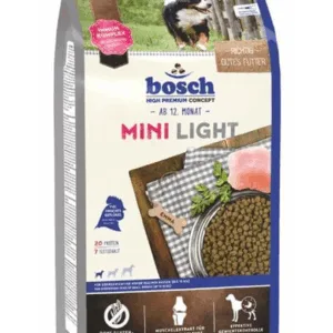 Comanda online BOSCH Mini Light Hrana uscata caini adulti talie mica