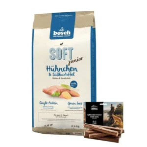 Comanda online BOSCH Soft Junior Hrana uscata cu pui si cartofi dulci pentru cainii junior 12