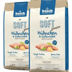 Comanda online BOSCH Soft Junior Hrana uscata cu pui si cartofi dulci pentru cainii junior 25 kg (2 x 12