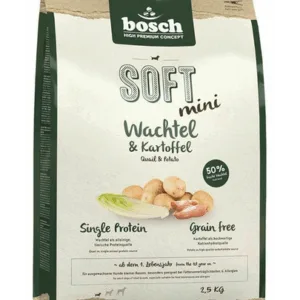 Comanda online BOSCH Soft Mini - Hrana uscata pentru caini de talie mica cu prepelita si cartofi 2