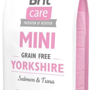 Comanda online BRIT CARE Mini Grain Free Yorkshire Somon şi Ton