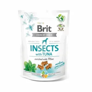 Comanda online BRIT Care Dog Crunchy Cracker Insect&Tuna Recompense pentru caini