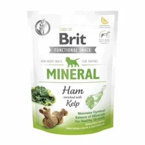 Comanda online BRIT Care Dog Functional Snack Mineral Ham 150g Recompense cu sunca si alge pentru catei