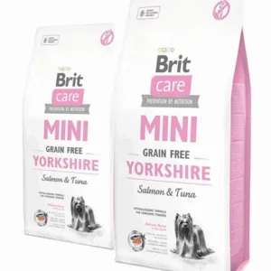 Comanda online BRIT Care Grain Free Mini Yorkshire hrana uscata caini adulti talie mica