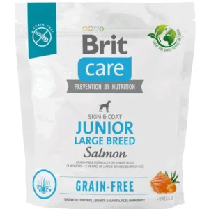 Comanda online BRIT Care Grain-free Junior Large Breed 1 kg Hrana catei talie mare