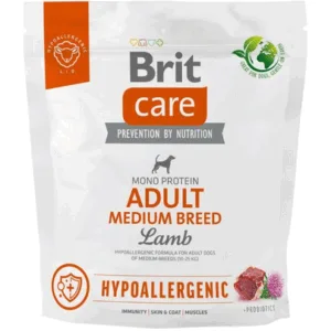 Comanda online BRIT Care Hypoallergenic Adult Medium Breed 1 kg Hrana uscata pentru caini talie medie
