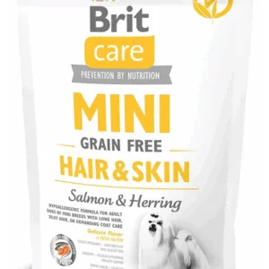 Comanda online BRIT Care Mini Grain Free Hair&Skin 400g