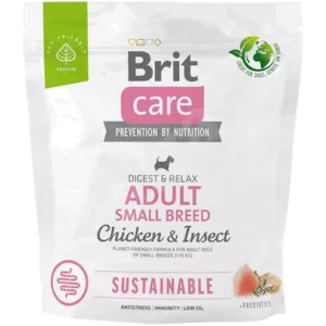Comanda online BRIT Care Sustainable Adult Small Breed 1 kg Hrana uscata pentru caini de talie mica