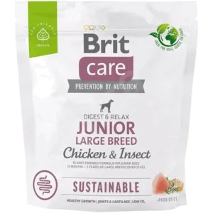 Comanda online BRIT Care Sustainable Junior Large Breed 1 kg Hrana uscata catei de talie mare