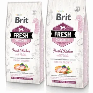 Comanda online BRIT Fresh Puppy Healthy Growth hrana uscata caini juniori