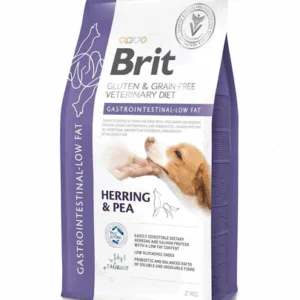 Comanda online BRIT Grain Free Veterinary Diets Dog Gastrointestinal Low Fat 2 kg dieta pentru caini