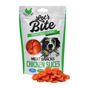 Comanda online BRIT Let's Bite Meat Snacks Chicken Slices