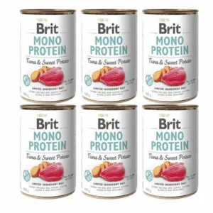Comanda online BRIT Mono Protein Tuna & Sweet Potato 6x400 g hrana cu o singura proteina