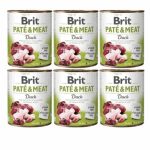 Comanda online BRIT Pate&Meat Duck 6x800 g pate cu rata