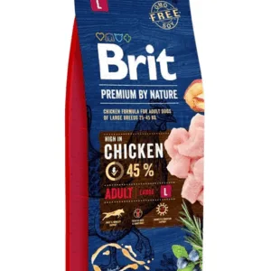 Comanda online BRIT Premium By Nature Adult Large L Hrana uscata pentru caini adulti de talie mare