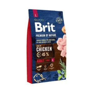 Comanda online BRIT Premium By Nature Adult Large L Hrana uscata pentru caini adulti de talie mare