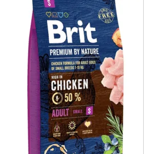Comanda online BRIT Premium By Nature Adult Small S Hrana uscata pentru caini adulti de talie mica 8 kg