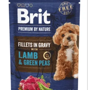 Comanda online BRIT Premium By Nature Dog Fillets in Gravy 24x85g plic hrana umeda caini