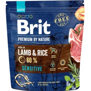 Comanda online BRIT Premium By Nature Sensitive Lamb hrana uscata caini adulti cu tract digestiv sensibil
