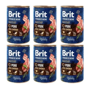 Comanda online BRIT Premium by Nature 6x400 g set conserve hrana caini